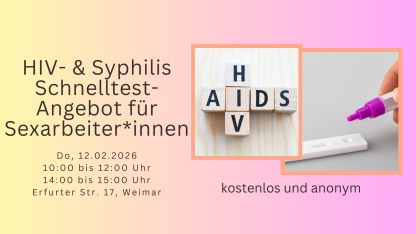 HIV- Syphilis-Testangebot SW