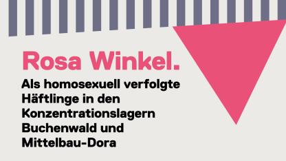 Rosa Winkel. Ausstellungseröffnung