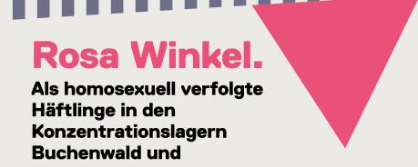 Rosa Winkel. Ausstellungseröffnung Rosa Winkel. Ausstellungseröffnung