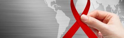 Solidarität mit HIV-positiven Menschen weltweit! Rote Schleife: Solidarität mit HIV-positiven Menschen weltweit